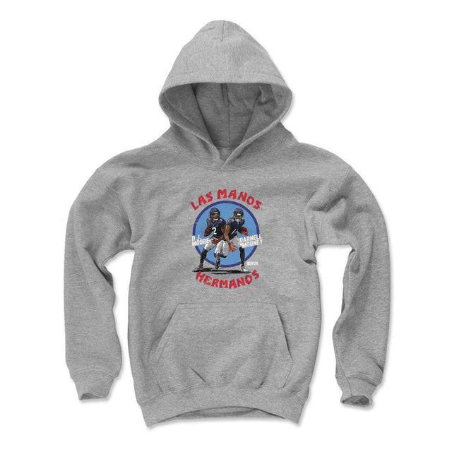 D.J. Moore Kids Youth Hoodie | 500 LEVEL