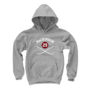 Nathan MacKinnon Kids Youth Hoodie | 500 LEVEL