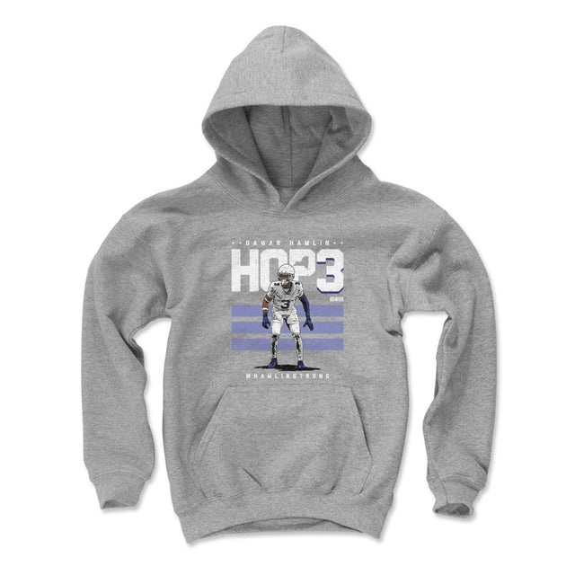 Damar Hamlin Kids Youth Hoodie | 500 LEVEL
