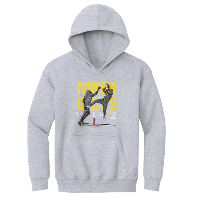 Romeo Doubs Kids Youth Hoodie | 500 LEVEL