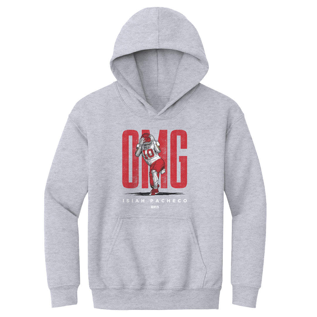 Isiah Pacheco Kids Youth Hoodie | 500 LEVEL