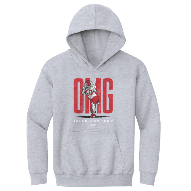 Isiah Pacheco Kids Youth Hoodie | 500 LEVEL