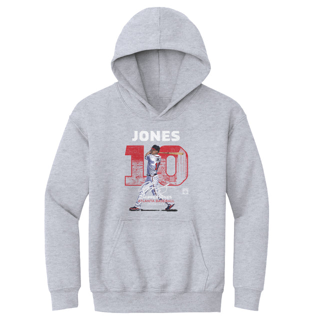 Chipper Jones Kids Youth Hoodie | 500 LEVEL