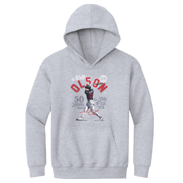 Matt Olson Kids Youth Hoodie | 500 LEVEL