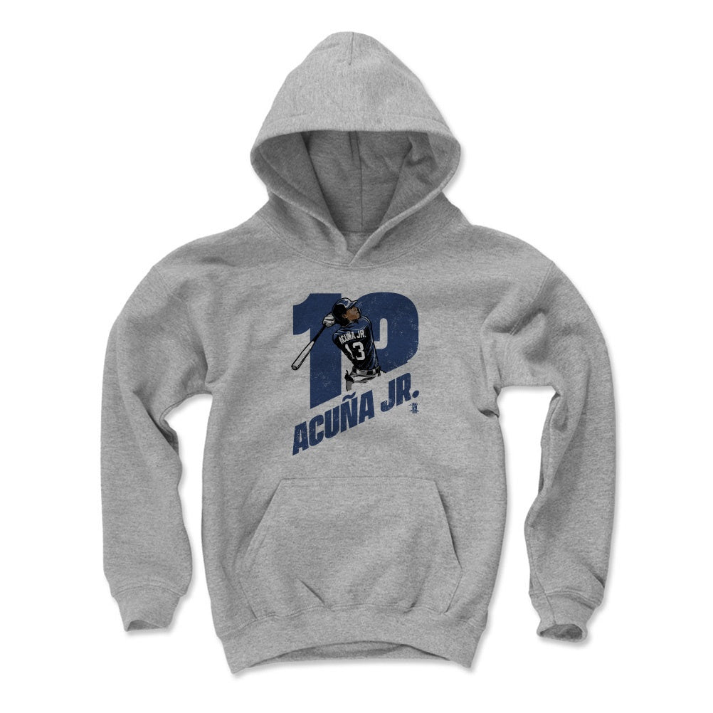 Ronald Acuna Jr. Kids Youth Hoodie | 500 LEVEL