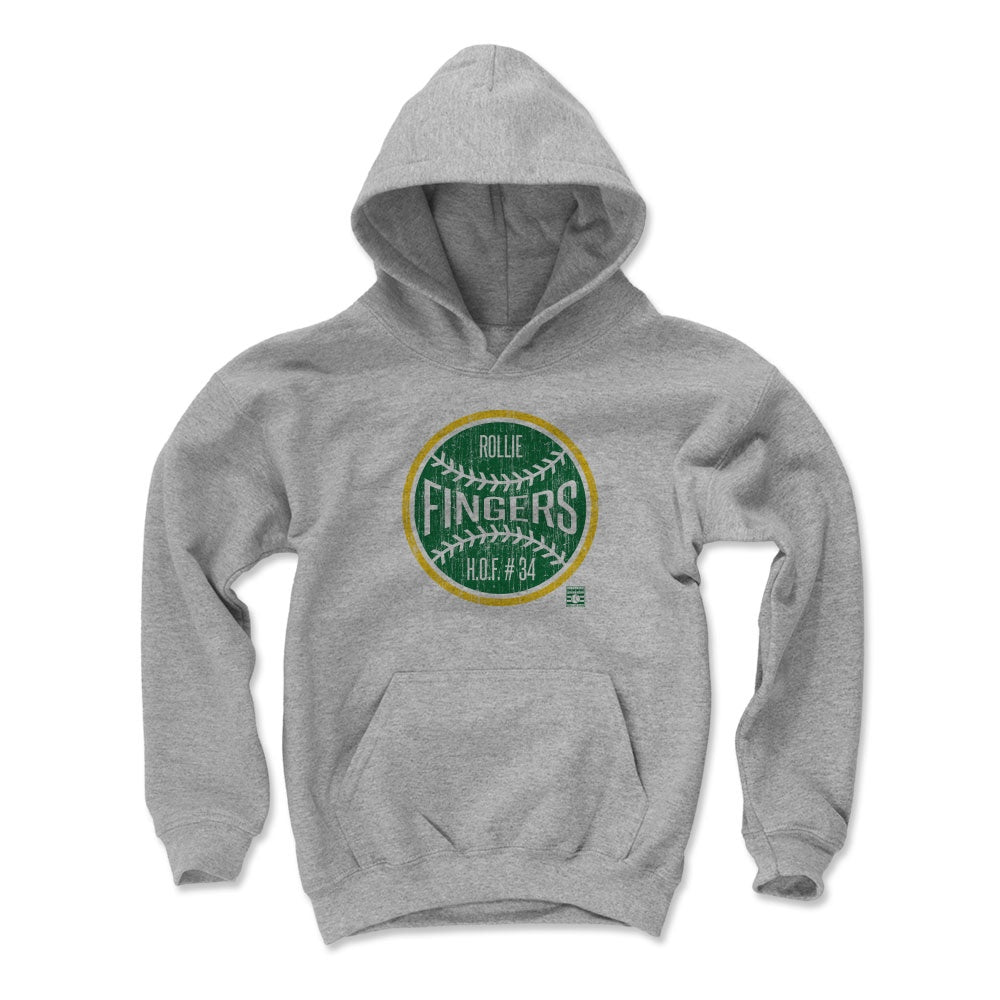 Rollie Fingers Kids Youth Hoodie | 500 LEVEL