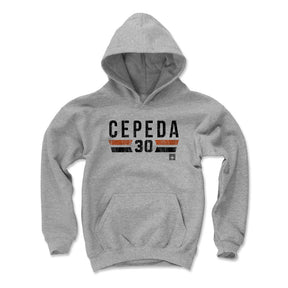 Orlando Cepeda Kids Youth Hoodie | 500 LEVEL