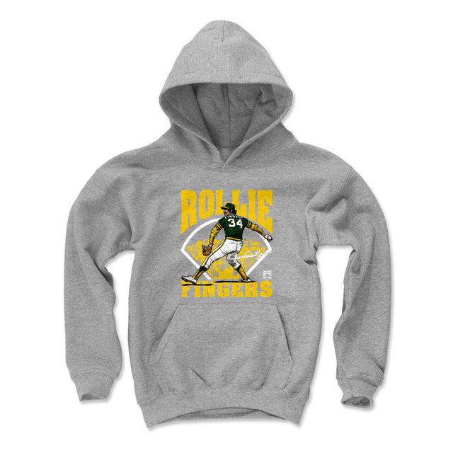 Rollie Fingers Kids Youth Hoodie | 500 LEVEL