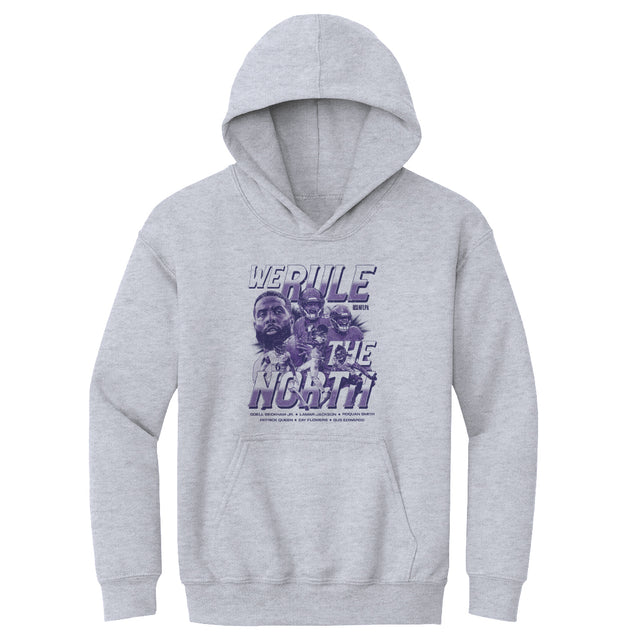 Lamar Jackson Kids Youth Hoodie | 500 LEVEL