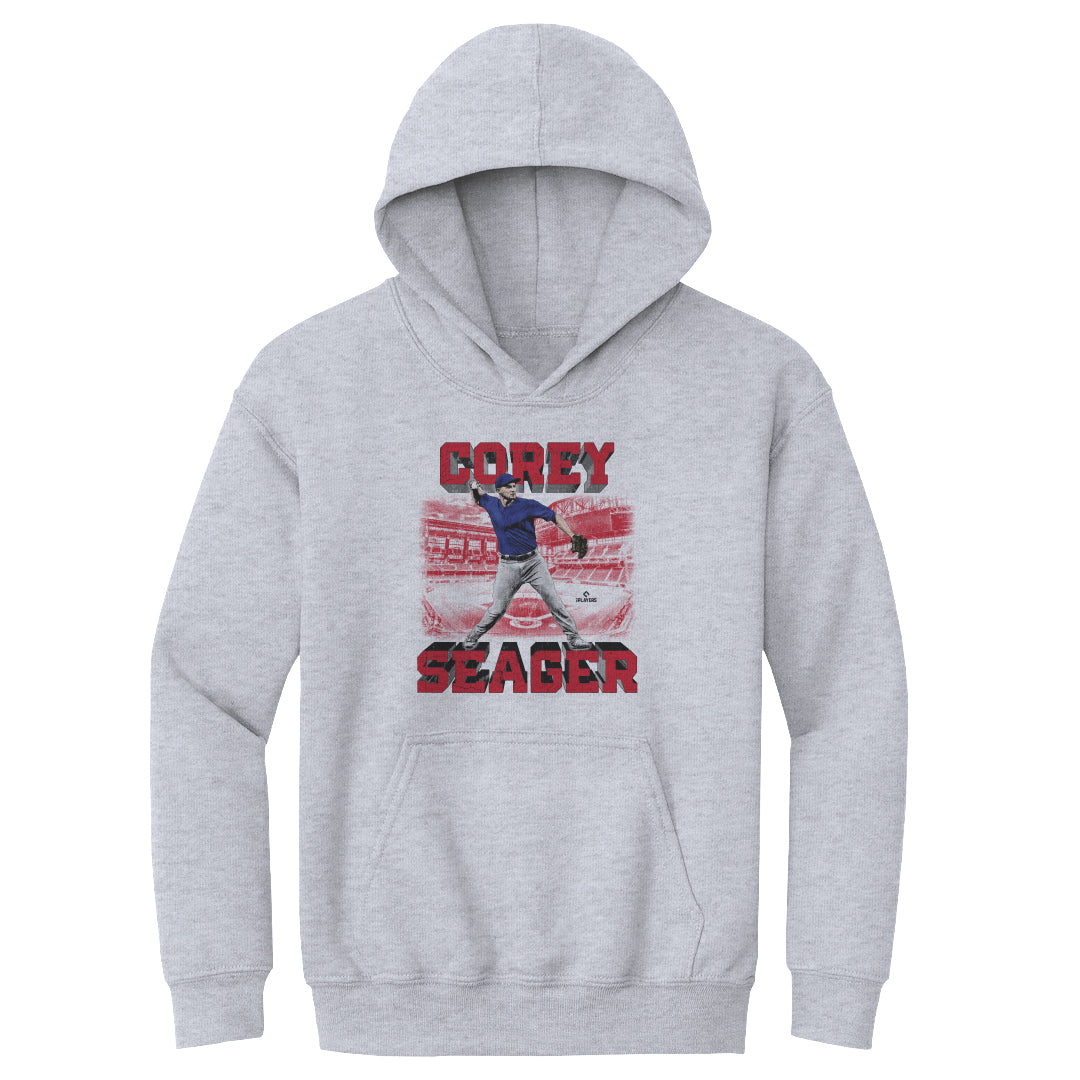 Corey Seager Kids Youth Hoodie | 500 LEVEL