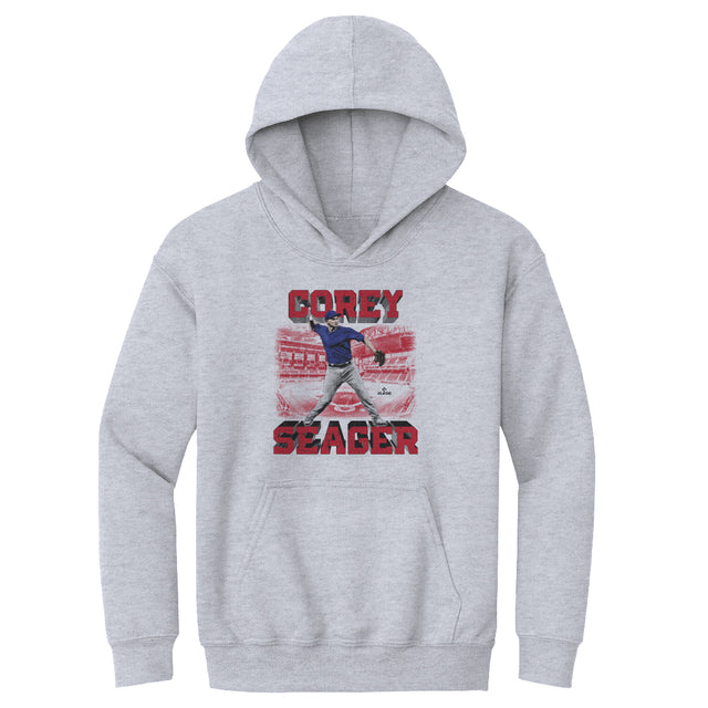 Corey Seager Kids Youth Hoodie | 500 LEVEL