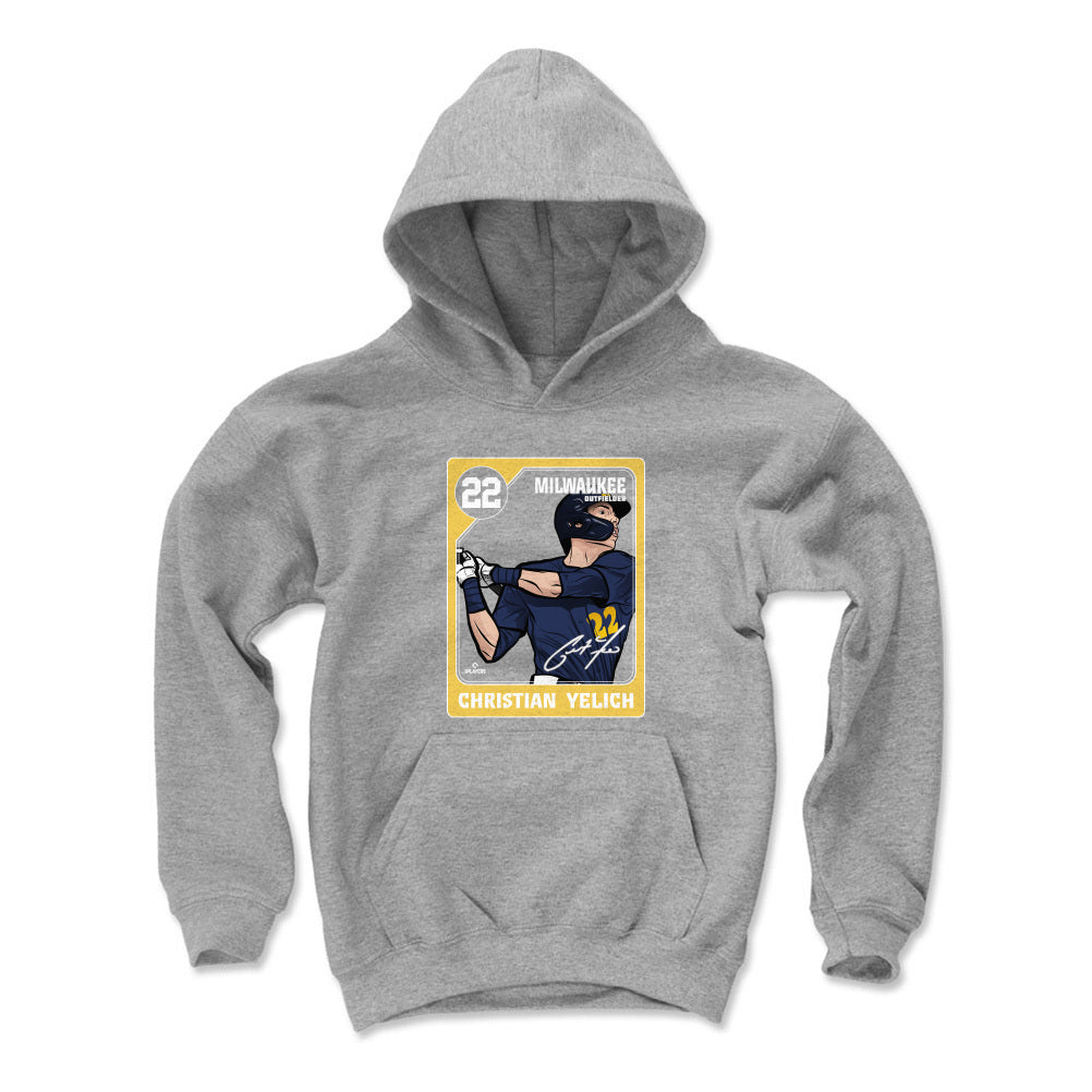 Christian Yelich Kids Youth Hoodie | 500 LEVEL
