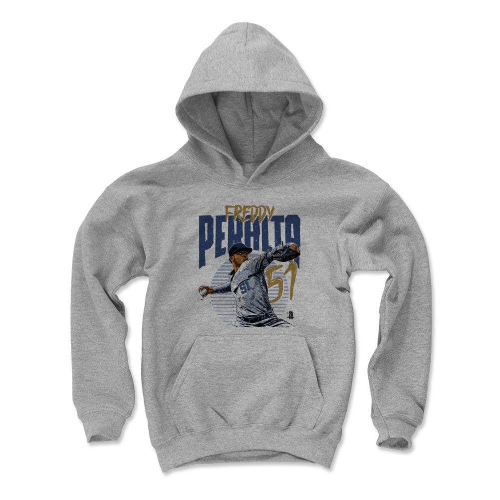 Freddy Peralta Kids Youth Hoodie | 500 LEVEL