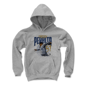Freddy Peralta Kids Youth Hoodie | 500 LEVEL