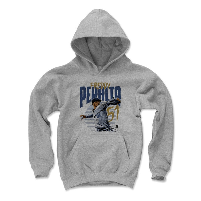 Freddy Peralta Kids Youth Hoodie | 500 LEVEL