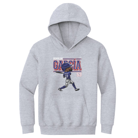 Adolis Garcia Kids Youth Hoodie | 500 LEVEL