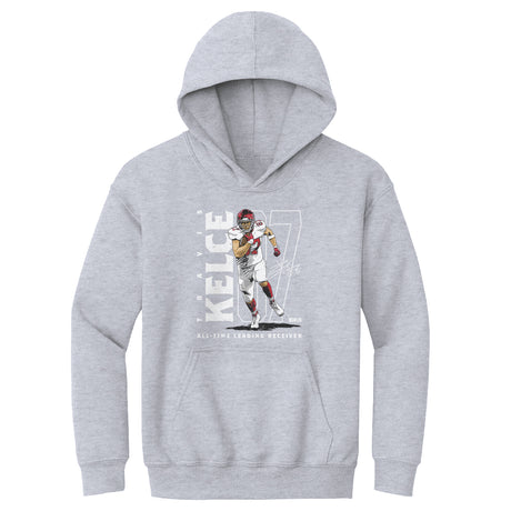 Travis Kelce Kids Youth Hoodie | 500 LEVEL