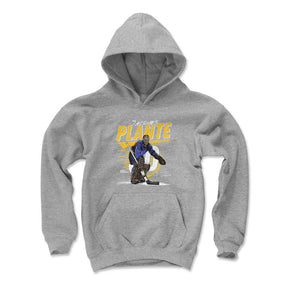 Jacques Plante Kids Youth Hoodie | 500 LEVEL