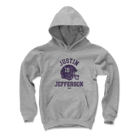 Justin Jefferson Kids Youth Hoodie | 500 LEVEL