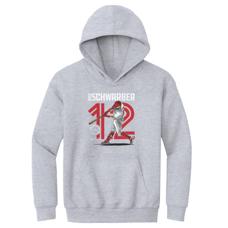 Kyle Schwarber Kids Youth Hoodie | 500 LEVEL