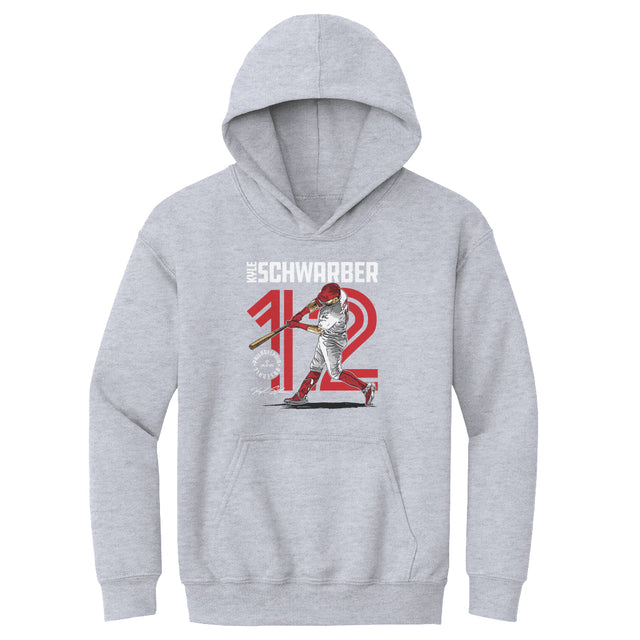 Kyle Schwarber Kids Youth Hoodie | 500 LEVEL