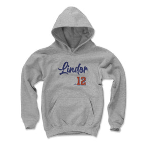 Francisco Lindor Kids Youth Hoodie | 500 LEVEL