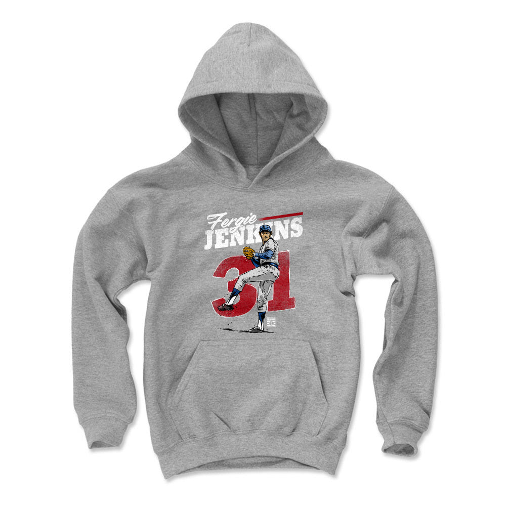 Fergie Jenkins Kids Youth Hoodie | 500 LEVEL