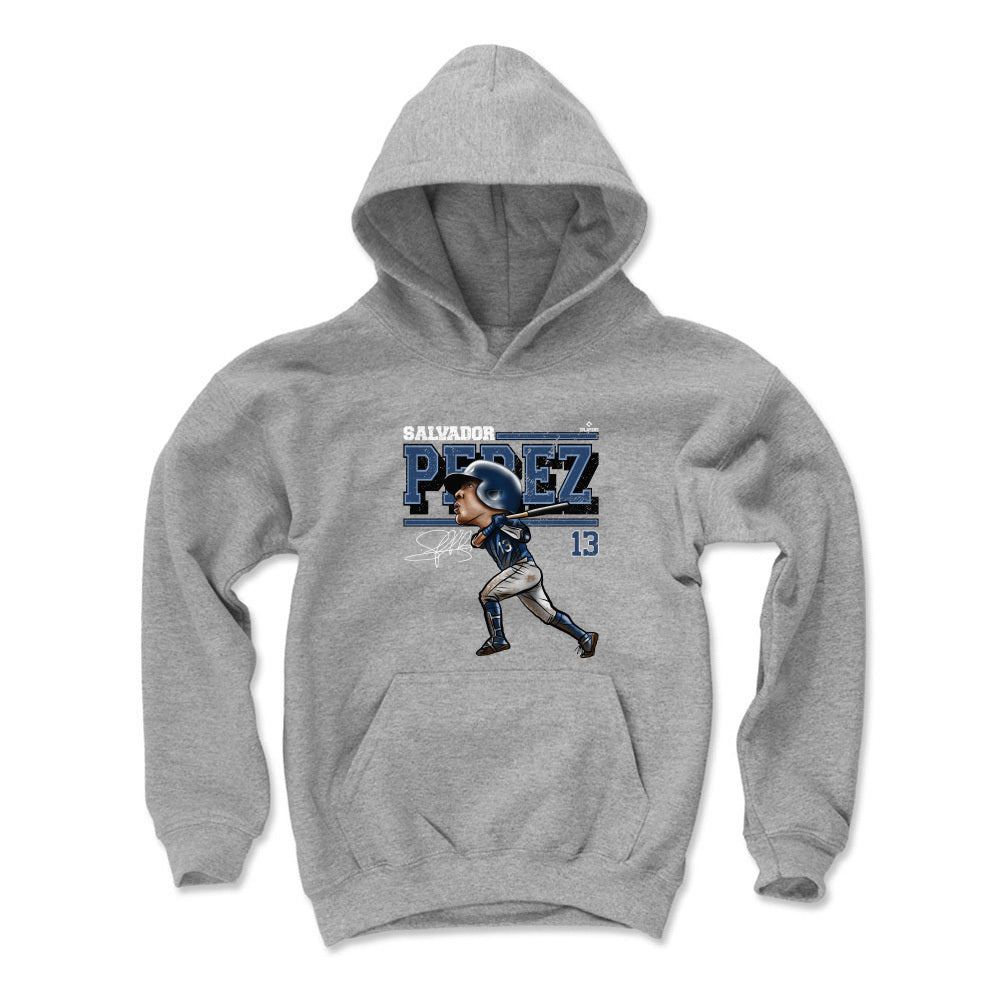 Salvador Perez Kids Youth Hoodie | 500 LEVEL