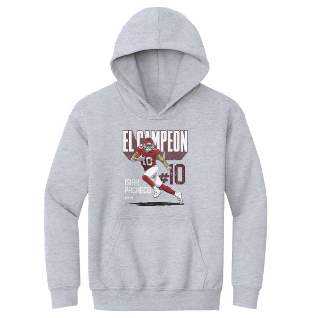 Isiah Pacheco Kids Youth Hoodie | 500 LEVEL