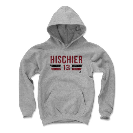 Nico Hischier Kids Youth Hoodie | 500 LEVEL