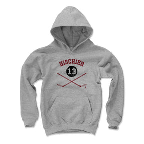 Nico Hischier Kids Youth Hoodie | 500 LEVEL