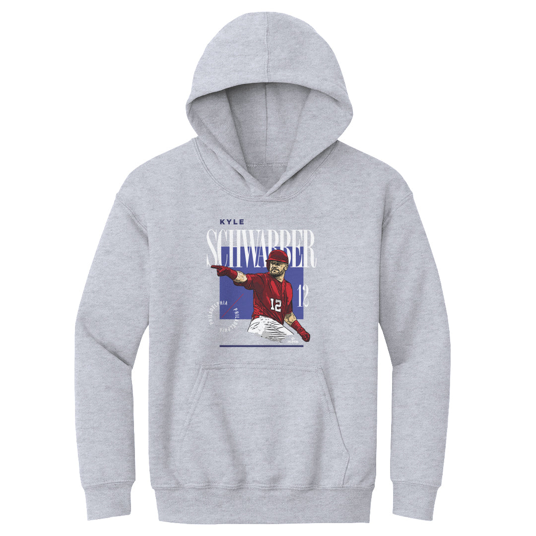 Kyle Schwarber Kids Youth Hoodie | 500 LEVEL