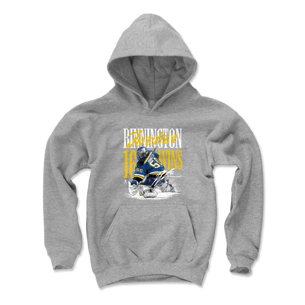 Jordan Binnington Kids Youth Hoodie | 500 LEVEL