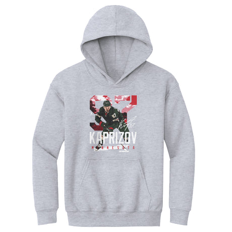 Kirill Kaprizov Kids Youth Hoodie | 500 LEVEL