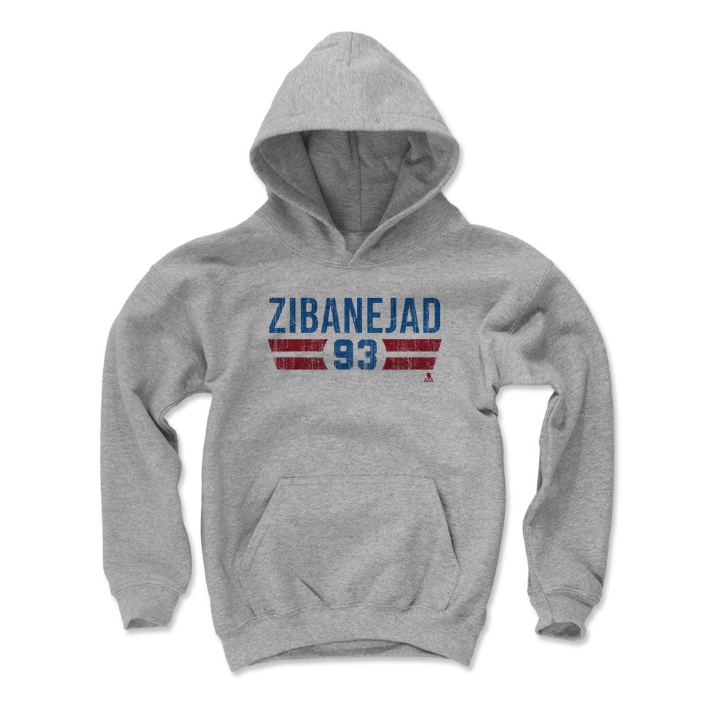 Mika Zibanejad Kids Youth Hoodie | 500 LEVEL