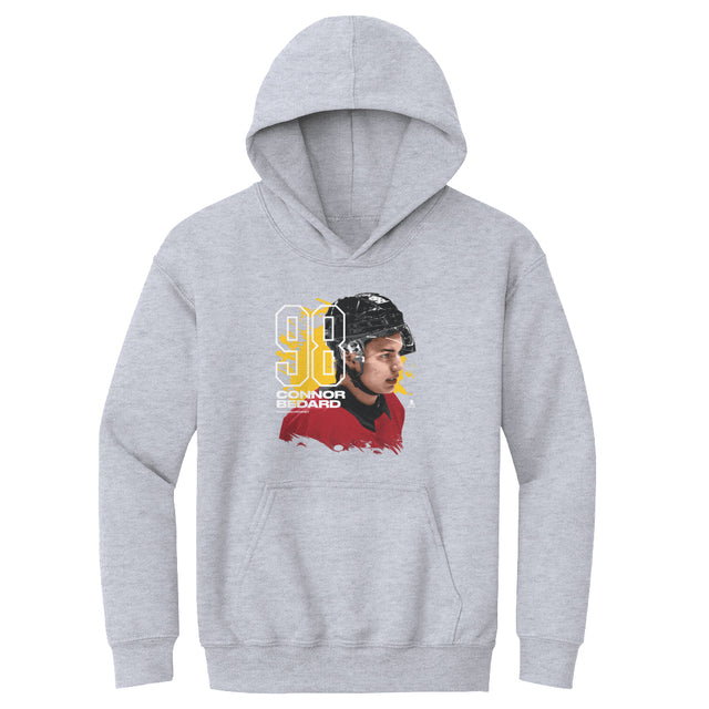 Connor Bedard Kids Youth Hoodie | 500 LEVEL
