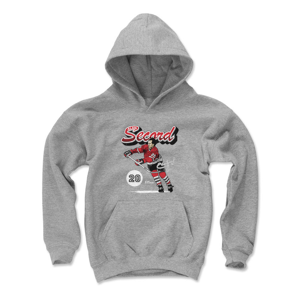Alan Secord Kids Youth Hoodie | 500 LEVEL