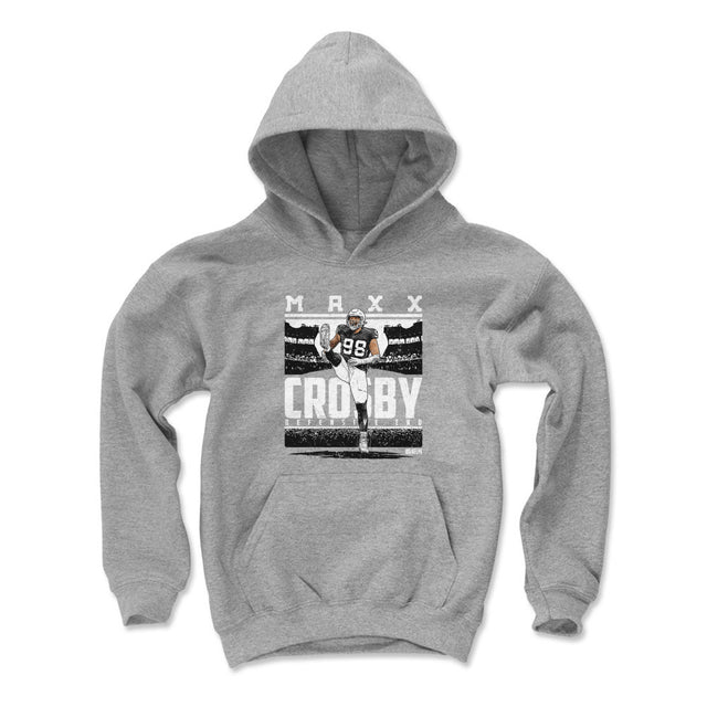 Maxx Crosby Kids Youth Hoodie | 500 LEVEL