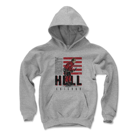 Bobby Hull Kids Youth Hoodie | 500 LEVEL