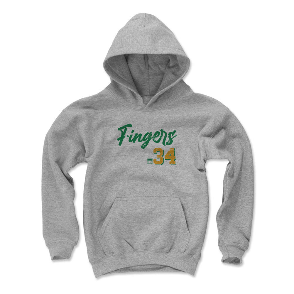 Rollie Fingers Kids Youth Hoodie | 500 LEVEL