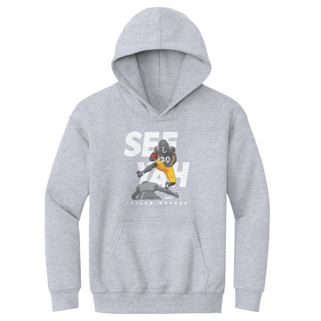 Jaylen Warren Kids Youth Hoodie | 500 LEVEL