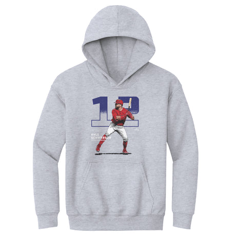 Kyle Schwarber Kids Youth Hoodie | 500 LEVEL