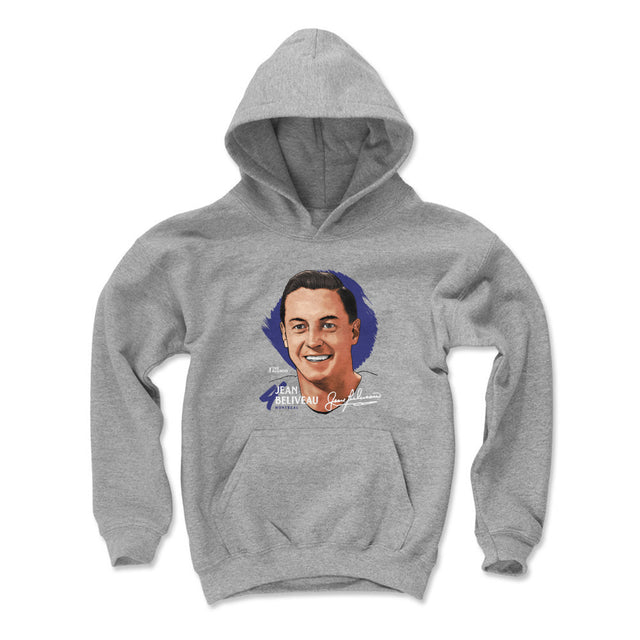 Jean Beliveau Kids Youth Hoodie | 500 LEVEL