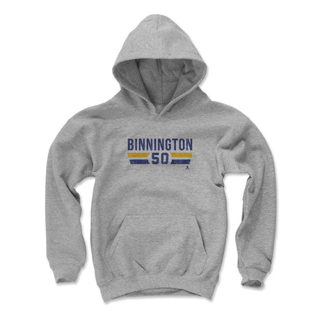 Jordan Binnington Kids Youth Hoodie | 500 LEVEL