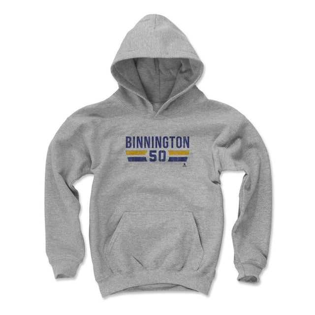Jordan Binnington Kids Youth Hoodie | 500 LEVEL