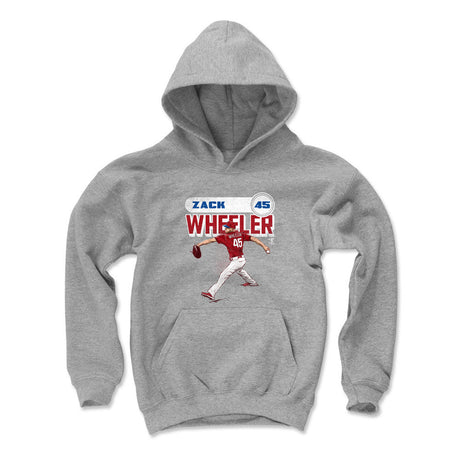 Zack Wheeler Kids Youth Hoodie | 500 LEVEL