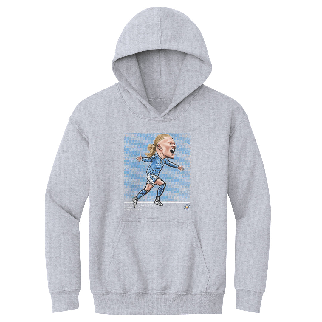 Erling Haaland Kids Youth Hoodie | 500 LEVEL