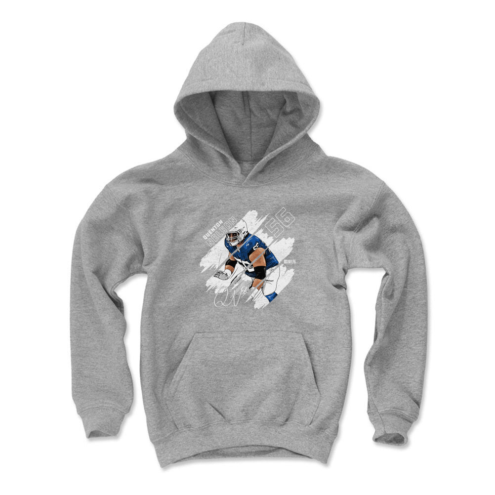 Quenton Nelson Kids Youth Hoodie | 500 LEVEL