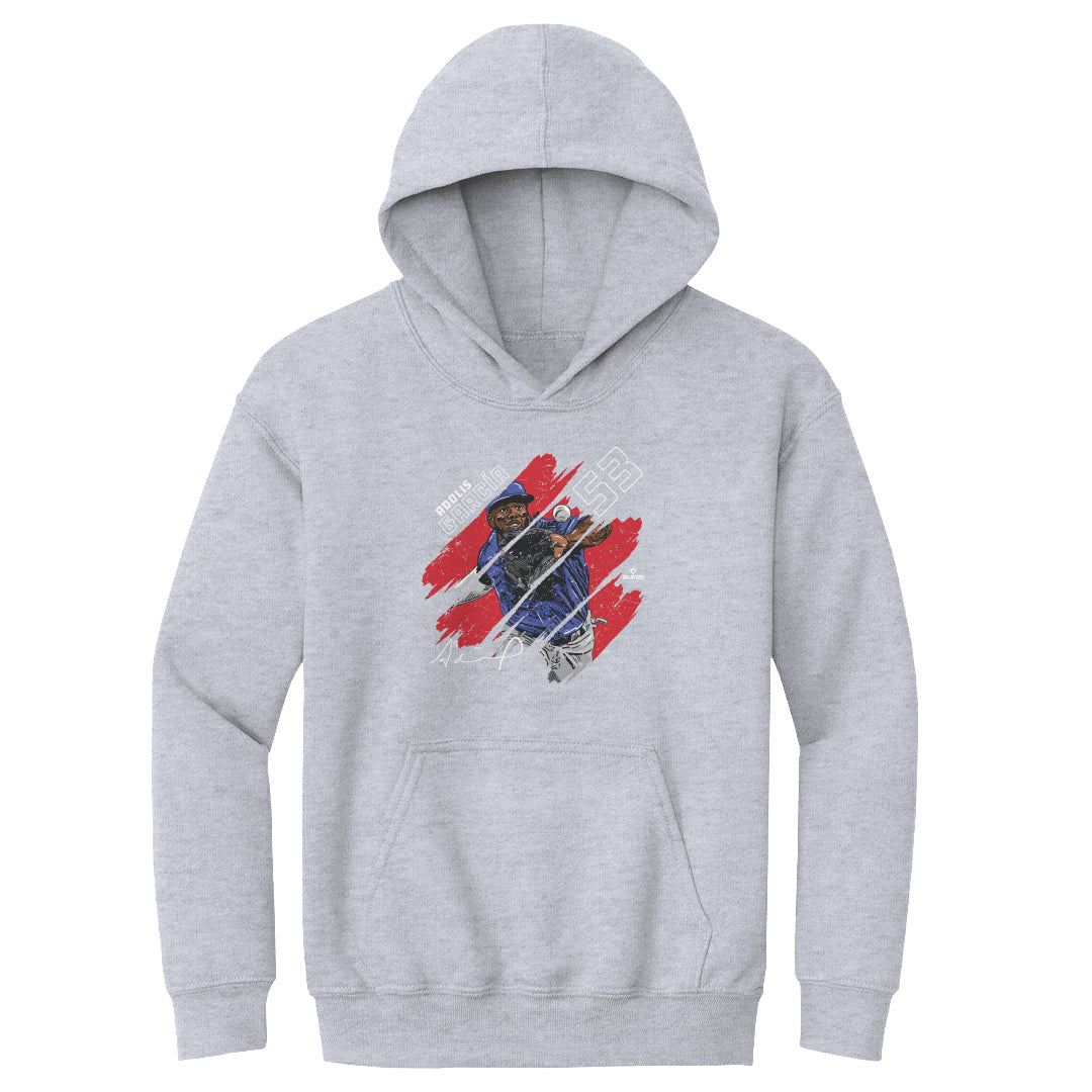 Adolis Garcia Kids Youth Hoodie | 500 LEVEL