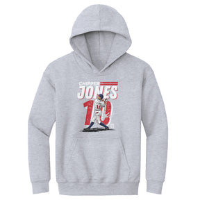 Chipper Jones Kids Youth Hoodie | 500 LEVEL